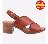 Hush Puppies Gabrielle Sandales De Mode En Cuir Pour Femmes Tan