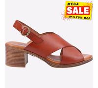 Hush Puppies Gabrielle Sandales De Mode En Cuir Pour Femmes Tan