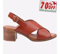 Hush Puppies Gabrielle Sandales De Mode En Cuir Pour Femmes Tan