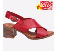 Hush Puppies Gabrielle Sandales De Mode Pour Femmes Pour L'Été Plage Fête Rouge