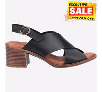 Hush Puppies Gabrielle Sandales De Plage D'Été Pour Femmes Fête Mode Noires