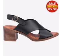 Hush Puppies Gabrielle Sandales De Plage D'Été Pour Femmes Fête Mode Noires