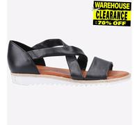 Hush Puppies Gemma Sandales Espadrilles à Enfiler Noir