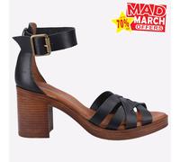 Hush Puppies Giselle Femmes Élégant Mode Sandale Noir