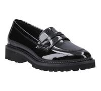 Hush Puppies Grazia Mocassins en cuir pour fille Noir