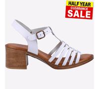 Hush Puppies Greta Femmes Classique Décontracté Mode Été à Talon Sandales Blanc