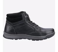 Hush Puppies Grover Mémoire Mousse Hommes Décontracté Lacet Bottines Noir