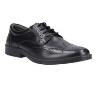 Hush Puppies Habillé à Lacets Chaussure pour Hommes ( Nolan Brogue) en Noir,6-12