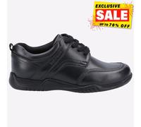 Hush Puppies Harvey Chaussures Garçon Smart École Chaussure Mémoire Mousse Noir