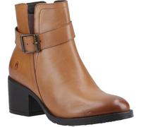 Hush Puppies Hensley Leather Bottines à talons pour femme Marron clair, peau, 40-41 EU