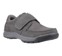 Hush Puppies Homme Casper Touch Chaussures de Fixation, Gris, 43 EU