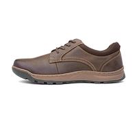 Hush Puppies Homme Olson Lacets Basket, Marron, 43 EU