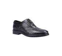 Hush Puppies Homme Santiago Tissu Oxford, Noir, 40.5 EU