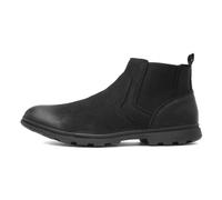Hush Puppies Homme Tyrone Bottine Chelsea, Noir, 42 EU