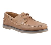 Hush Puppies Homme Wilson Chaussures Bateau, Peau, 42 EU