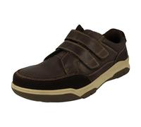 Hush Puppies Hommes Matelassé Semelle Crochet et Boucle Chaussures - Fabian Deux