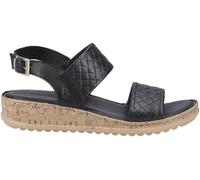 Hush Puppies Hush Puppies Black Ebony Wide Fit Sandals