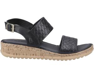 Hush Puppies Hush Puppies Black Ebony Wide Fit Sandals
