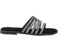 Hush Puppies Hush Puppies Black/Silver Paris Slide Sandals