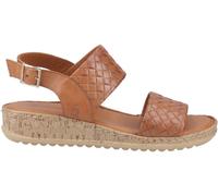 Hush Puppies Hush Puppies Brown Ebony Wide Fit Sandals