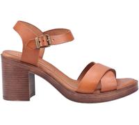 Hush Puppies Hush Puppies Tan Georgia Leather Heeled Sandal