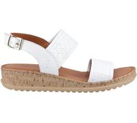 Hush Puppies Hush Puppies White Ebony Wide Fit Sandals