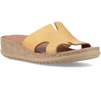 Hush Puppies Hush Puppies Yellow Eloise Leather Mule Sandal