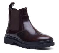 Hush Puppies Jamie Leather Bottes Bordeaux pour homme