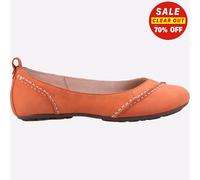 Hush Puppies Janessa Femmes Décontracté Classique Ballerines Orange