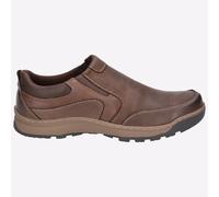 Hush Puppies Homme Jasper Slip On Mocassins, Marron Brown, 39.5 EU