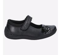 Hush Puppies Jessica Senior Cuir Formelle Robe Mode École Chaussures Noires