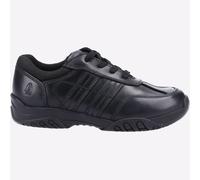 Hush Puppies Jezza Chaussures Garçon Mémoire Mousse Smart École Décontracté Noir