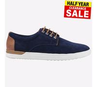 Hush Puppies Joey Mousse À Mémoire Chaussures En Suède Cuir Pour Hommes Marine