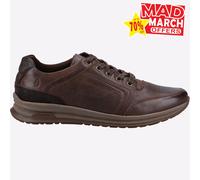 Hush Puppies Joseph Hommes Mémoire Mousse Classique Casual Mode Lacet Shoes Brun