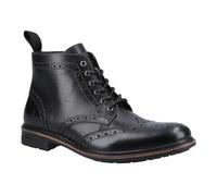 Hush Puppies Joshua Brogue Bottes pour Homme, Noir, 43 EU
