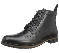 Hush Puppies Joshua Brogue Bottes pour Homme, Noir, 44 EU