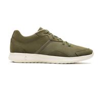 Hush Puppies Les Bonnes Baskets En Cuir Designer Mode Pour Hommes Olive