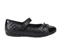 Hush Puppies Lottie Matelassé Ballerines Scolaires Pour Filles BTS Noires