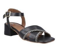Hush Puppies Lyla Sandales à talons en cuir pour femme Noir, Noir , 41-42 EU