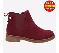 Hush Puppies Malandain Mémoire Mousse Cuir Femmes Bottines Chelsea