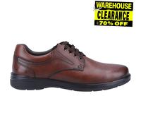 Hush Puppies Marco Classique Cuir Lacet Smart Décontracté Mode Hommes Shoes Brun
