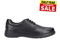 Hush Puppies Chaussures Marco – Cuir, lacets, smart décontracté – Hommes Noir