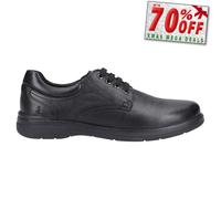 Hush Puppies Marco Classique Cuir Lacet Smart Décontracté Mode Hommes Shoes Noir