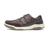 Hush Puppies Men's Fabian Double Strap Sneaker, Marron, 42 EU