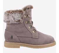 Hush Puppies Mini Florence Junior Enfants Filles Mode Hiver Bottes Daim Gris
