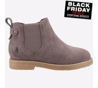 Hush Puppies Mini Malandain Junior Enfants Filles Daim Mode Décontracté Gris