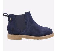 Hush Puppies Mini Malandain Junior Enfants Filles Daim Mode Décontracté Marine