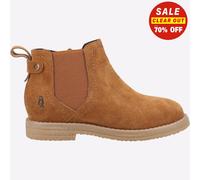 Hush Puppies Mini Malandain Junior Enfants Filles Imperméable Mode Bottes Marron