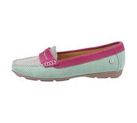 Hush Puppies Mocassins Margot Multi pour Femme, Vert, Rose, Gris, 4 UK