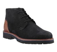 Hush Puppies Moore Bottines en nubuck pour homme Noir, Noir , 45-46 EU